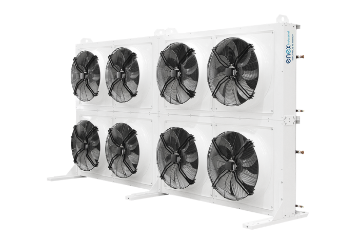 Flat Air Condensers (StSt/Al, Cu/Al)