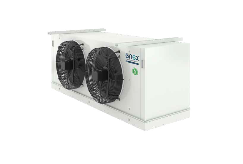 Cubic compact unit cooler